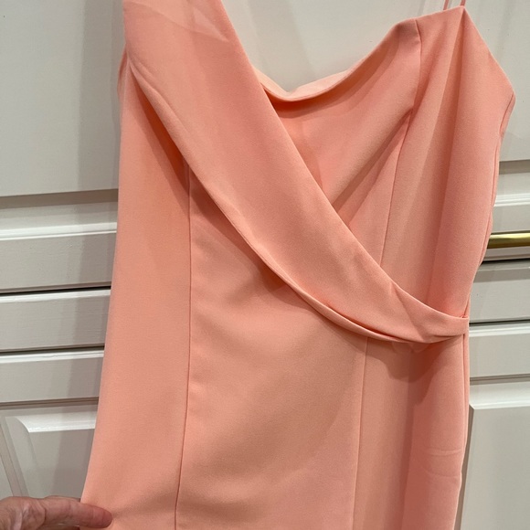 NWT coral dress in size x sm by NBD. Polyester. - Picture 2 of 8